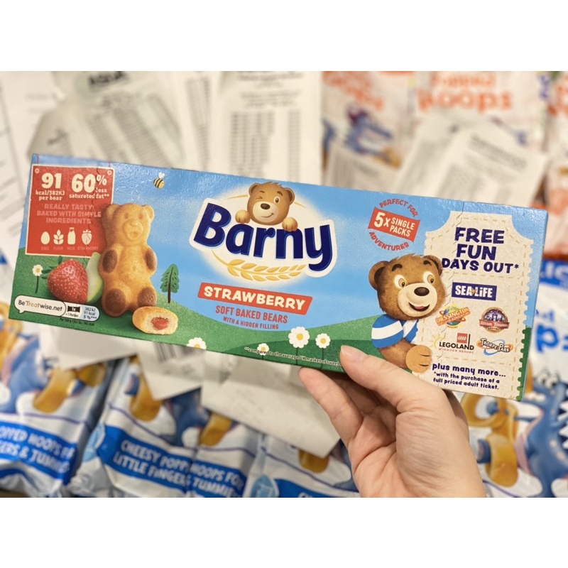 BÁNH BÔNG LAN GẤU BARNY UK 12M+