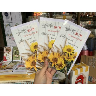 [MẪU MỚI] 10 Thiệp chúc mừng 20/11