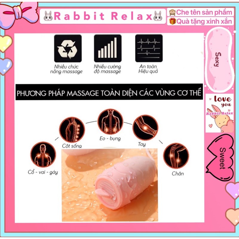 💓Bút Lăn Massage Hình Viên Kẹo. Mắt, Mặt & Các Vùng Da. Hàng Cao Cấp Có Dây RR01