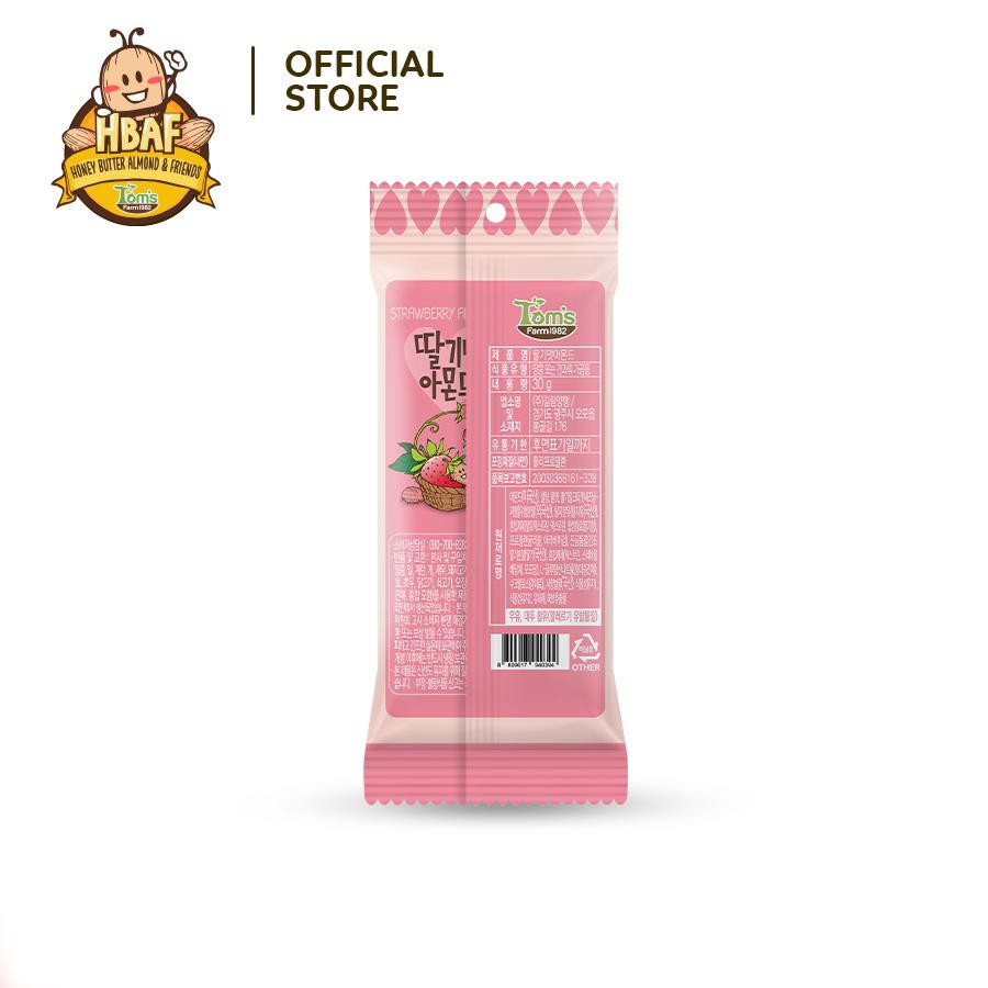 Hạnh nhân tẩm Dâu Tom's Farm 30g | BigBuy360 - bigbuy360.vn