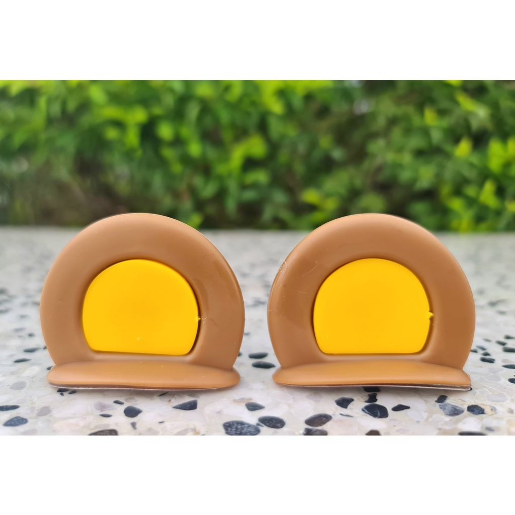 Tai gấu phối màu gắn nón bảo hiểm 1/2 - 3/4 - fullface siêu cute (1 cặp)