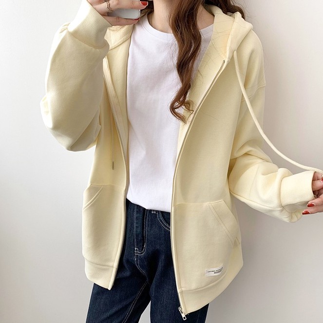 Áo Khoác Cardigan Tay Dài Có Mũ Trùm Đầu 45104 Phong Cách Mới | BigBuy360 - bigbuy360.vn