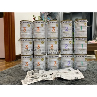 Sữa BLACKMORE Úc số 1, số 2, số 3 900gr (mẫu mới đi air)