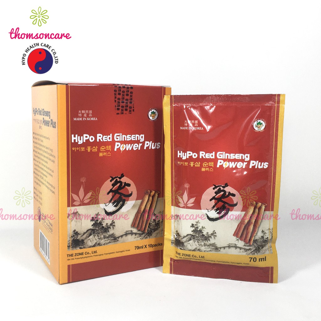 Nước hồng sâm Hàn Quốc Hộp sang trọng, làm quà biếu - 30 gói uống trực tiếp