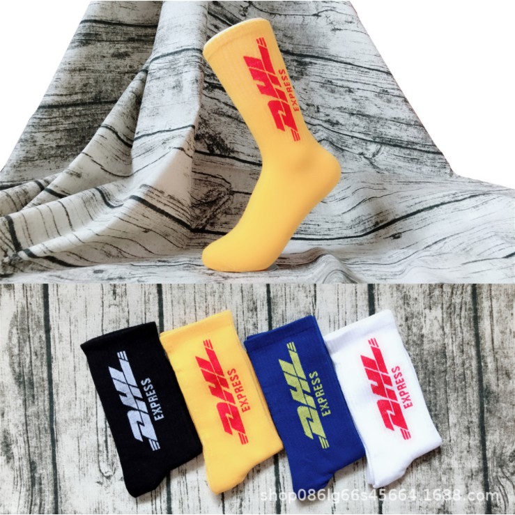 Tất Cao Cổ DHL Phong cách Thể thao đường phố 2020