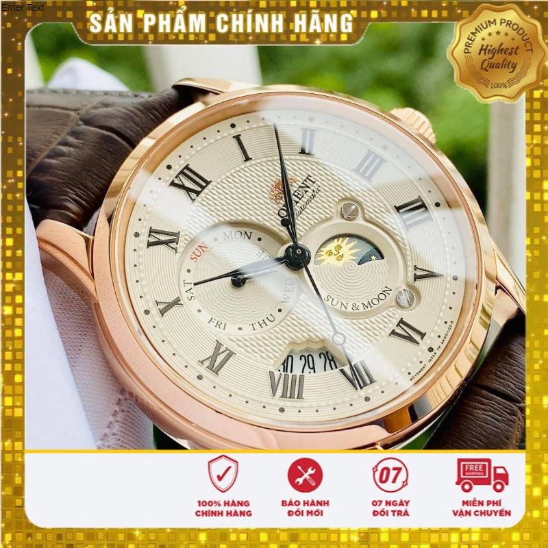 ĐỒNG HỒ THỜI TRANG NAM ORIENT SUN AND MOON GEN 3 SAK00001Y0