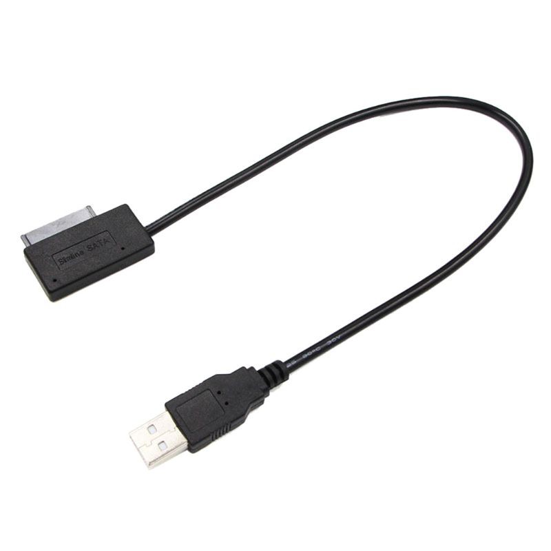Cáp Chuyển Đổi Usb 2.0 Mini Sata Ii 7 + 6 13pin Cho Laptop Cd / Dvd Rom
