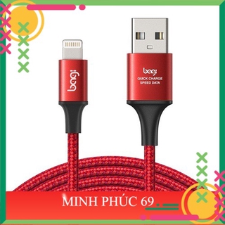 Cáp dù sạc nhanh lightning 2m is200