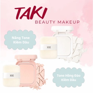 Phấn nén kiềm dầu 3ce blur sebum powder 7.4g