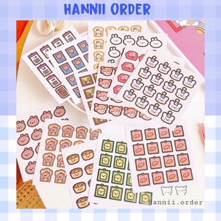Set 2 tấm sticker Huamo