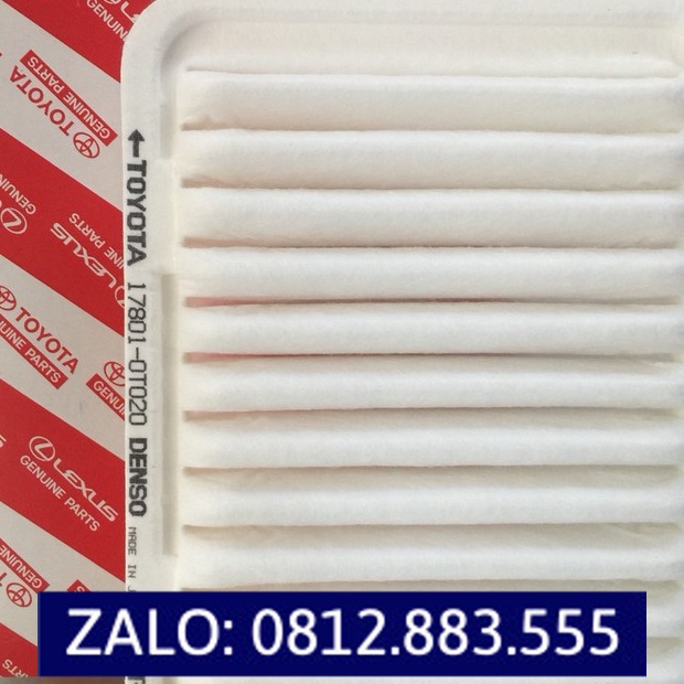Lọc gió động cơ xe Vios (2008-2013) Altis, Yaris (Mã: 17801-0T020/21050)