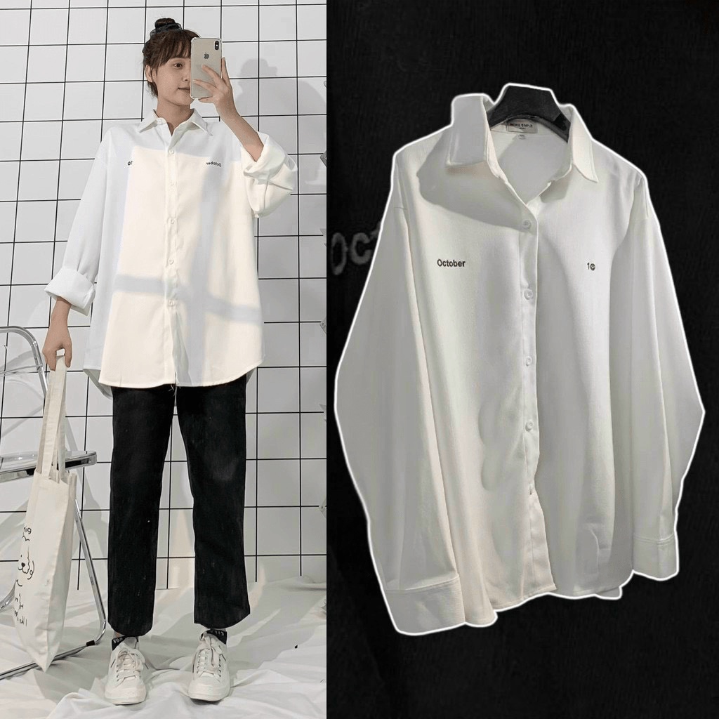 Áo sơ mi áo khoác nhung da lộn phong cách ulzzang thời trang siêu đẹp Yoyo TP9922 [NewUnisex]
