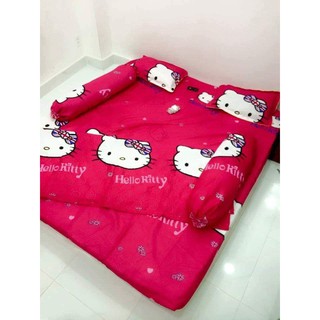 Drap giường kitty cờ kute dễ thương [ẢNH THẬT]