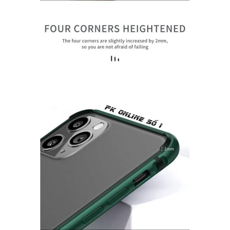 Ốp viền kim loại chính hãng COTEetCI cho các mã IPhone 12 Pro/12 Pro Max đủ màu