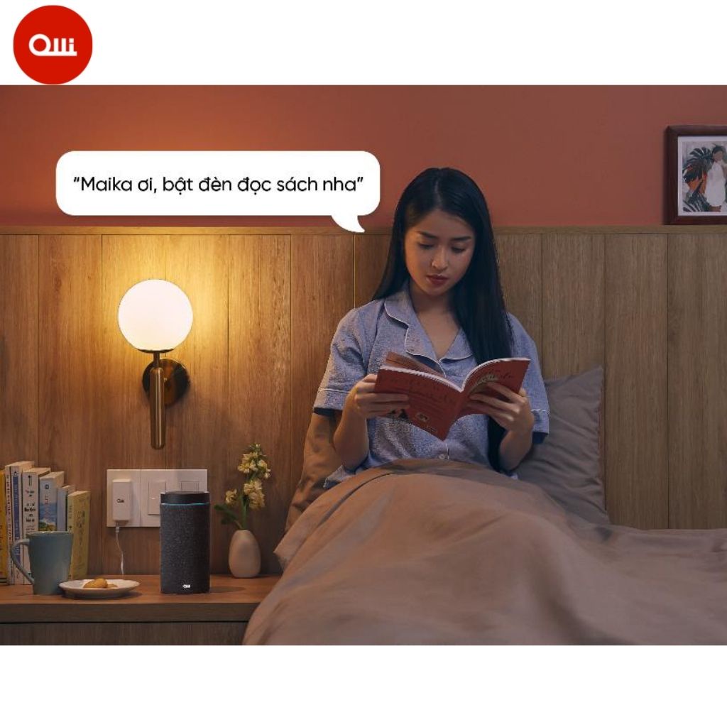 Loa thông Minh Maika Chính hãng - Loa điều khiển bằng giong nói tiếng việt wifi, bluetooth , trợ lý ảo , nhà thông minh