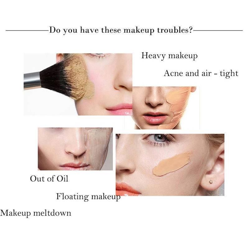 Kem Nền Che Khuyết Điểm Dưỡng Ẩm Kiểm Soát Dầu Che Phủ Quầng Thâm Hiệu Quả
