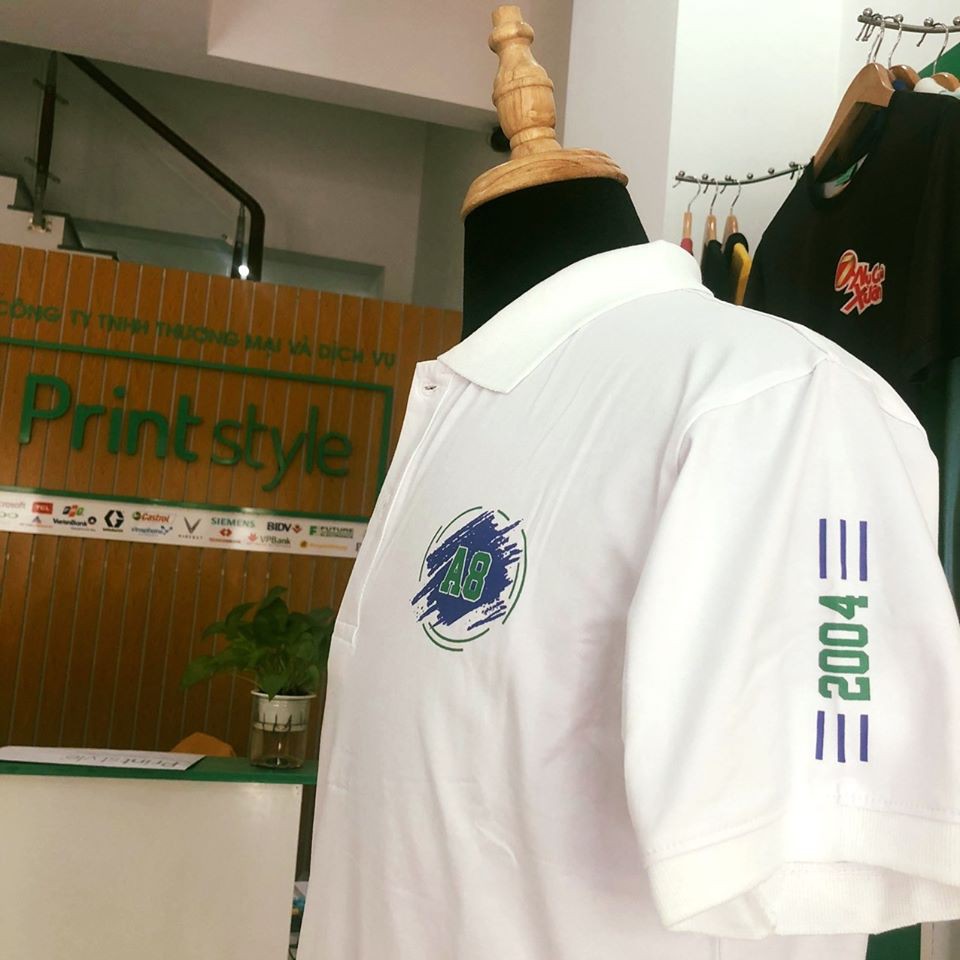 Áo Thun Có Cổ In Ấn cho Công Ty - Xí Nghiệp Theo Yêu Cầu