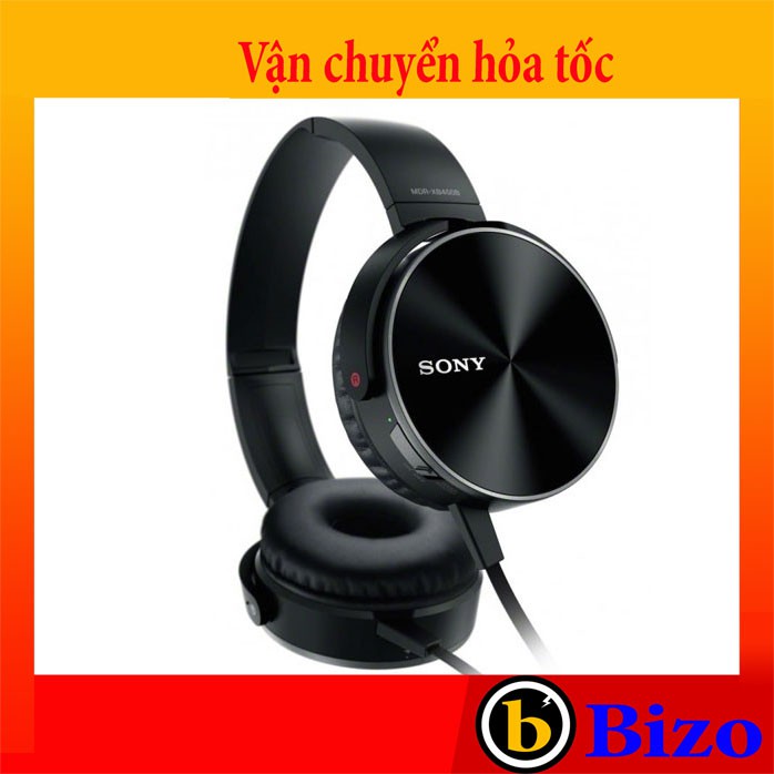 (CHẤT NHƯ NƯỚC CẤT) TAI NGHE CHỤP TAI SONY HEAD PHONE XB450AP