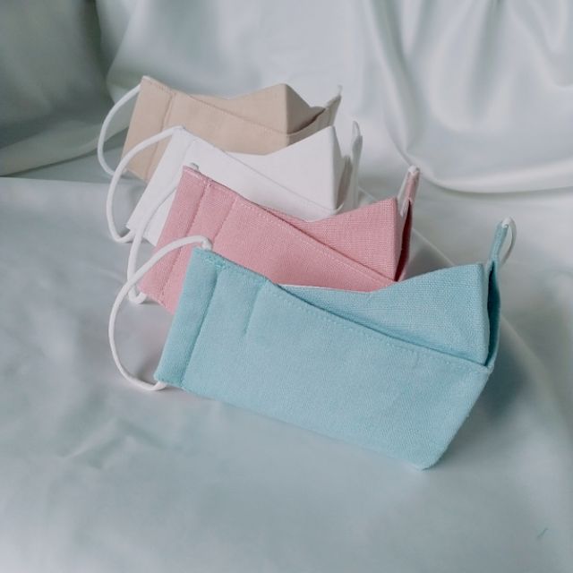 Khẩu-trang-vải-linen | BigBuy360 - bigbuy360.vn