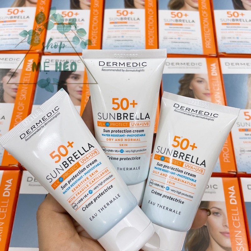 [ĐỦ BILL] Kem chống nắng Sunbrella bảo vệ cho mọi loại da 50ml