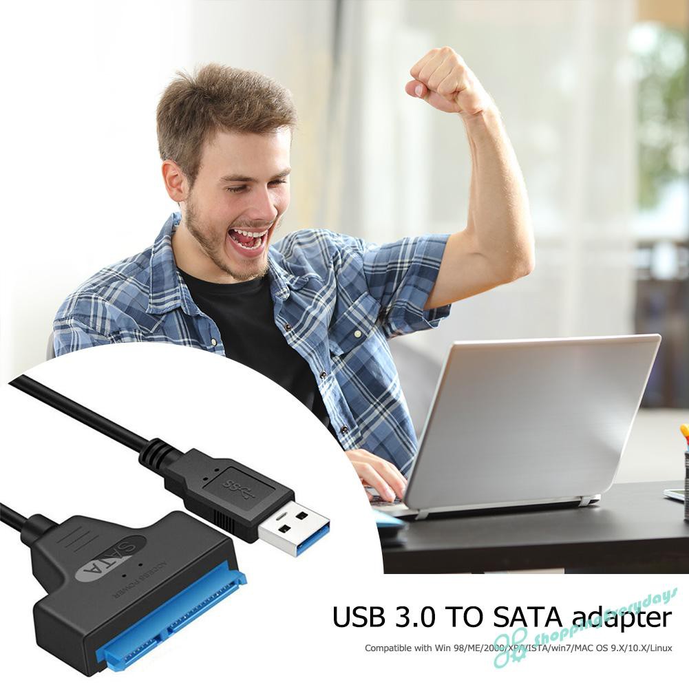 Dây Cáp Chuyển Đổi 5gbps Usb 3.0 Sang Sata 2.5 Inch Hdd Ssd