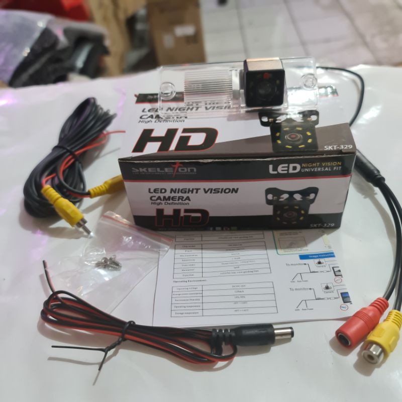 Oem camera Sau 8 Led Cho Xe Hơi