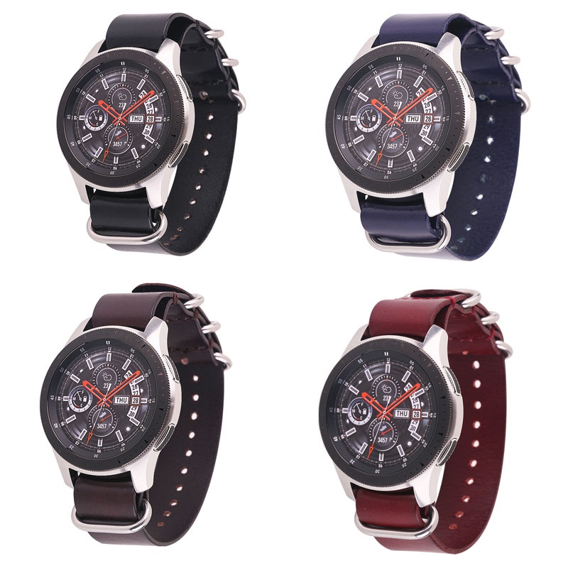 Dây Đeo Đồng Hồ Bằng Da Bò Cao Cấp 14/16/18/20/22/24mm