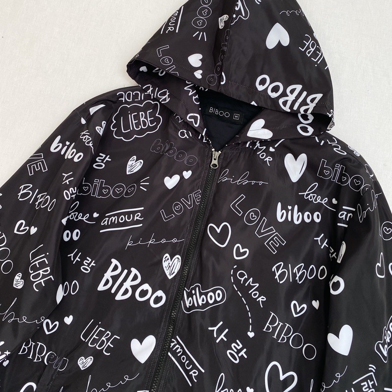 BIBOO - Áo khoác dù BIBOO LOVE - JACKET DÙ