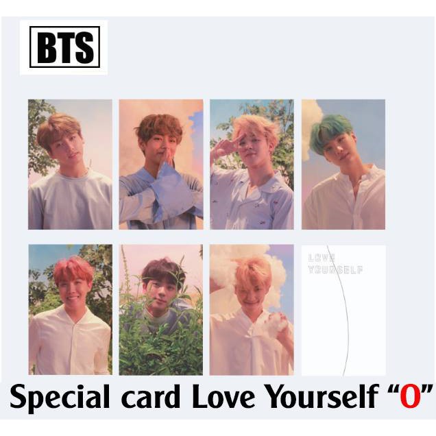 SET CARD UNOFF BTS LOVEYOURSELF(CÓ FULL BỘ)