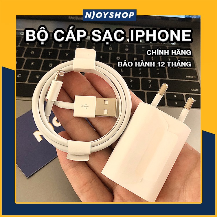 BỘ DÂY SẠC IPHONE CỦ SẠC IPHONE CHÂN TRÒN PHIÊN BẢN THỊ TRƯỜNG VIETNAM CHÍNH HÃNG BẢO HÀNH 12 THÁNG 1 ĐỔI 1 | BigBuy360 - bigbuy360.vn