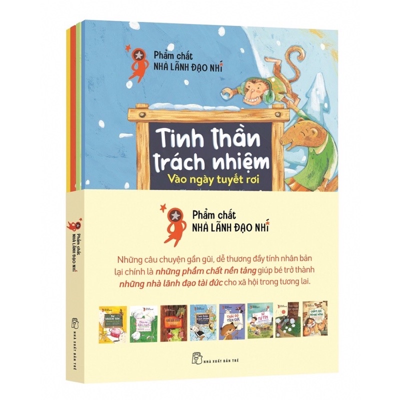 Sách - Phẩm Chất Lãnh Đạo Nhí (Bộ 8 cuốn)