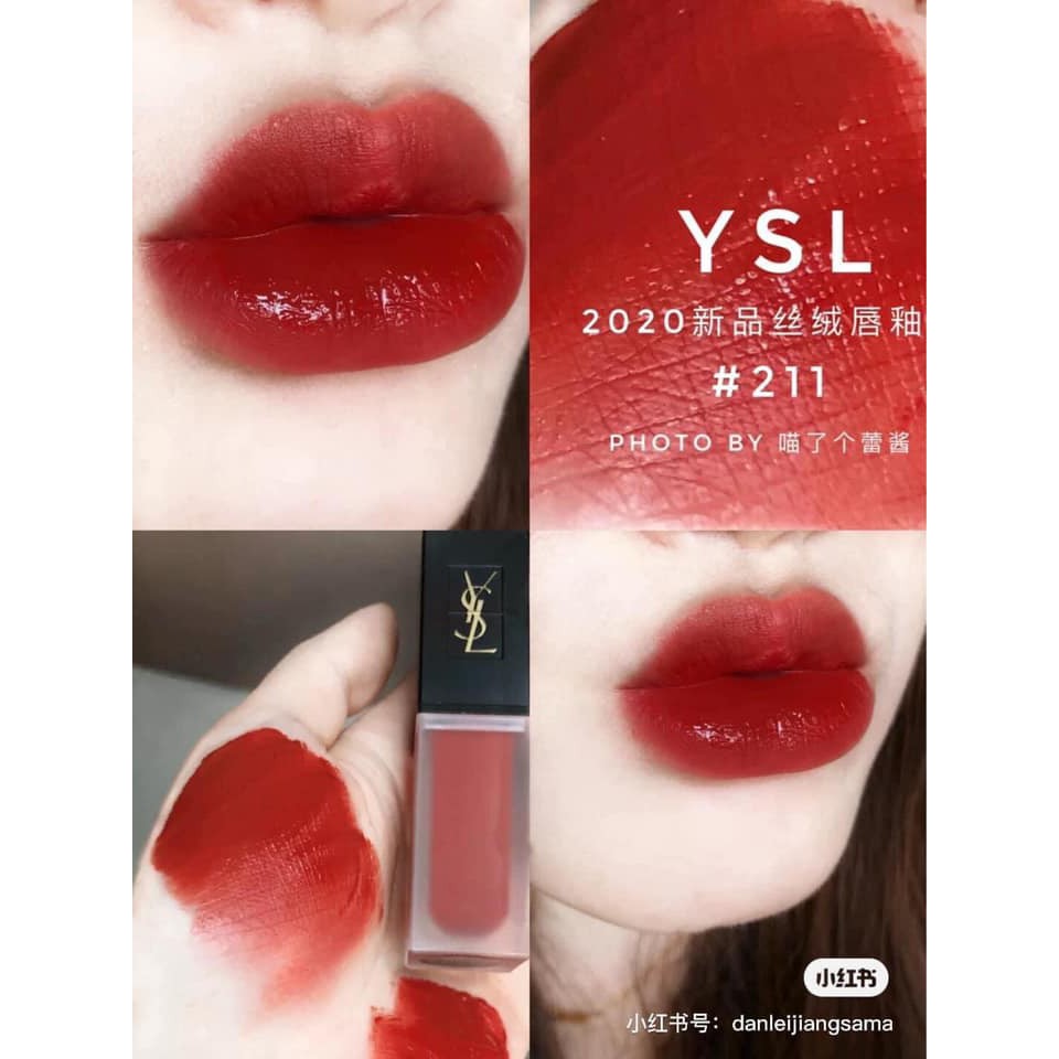 Son YSL Tatouage Couture Velvet Cream 204, 211, 212,21(Kèm hộp quà hoa hồng)