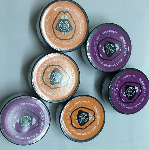 Son dưỡng môi The Body Shop Born Lippy Lip Balm