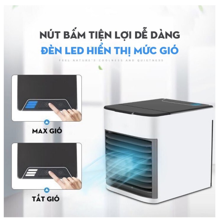 Máy lạnh mini làm lạnh bằng nước để bàn làm việc hoặc đi du lịch