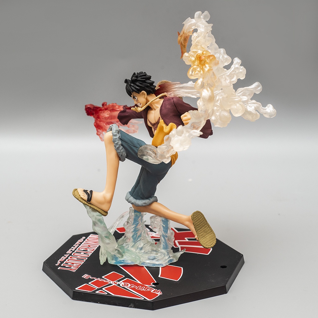 Mô hình One Piece nhân vật Luffy phiên bản Battle Ver đồ chơi mô hình nhân vật One Piece để bàn trang trí Haki Shop