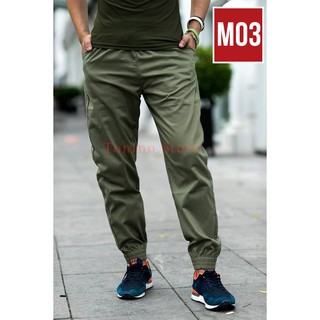 ✔️ Quần jogger nam kaki co dãn chất mát