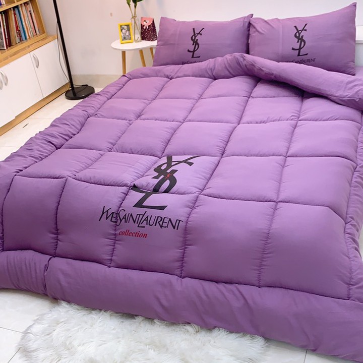 BỘ CHĂN GA GỐI PHAO COTTON ĐŨI 5 MÓN CAO CẤP MẪU MỚI TRẺ TRUNG HIỆN ĐẠI