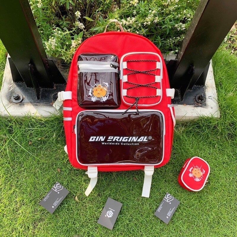 Balo nữ nam đi học vải bố Gin Original