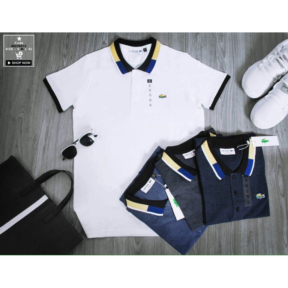 Áo thun cá sấu siêu phẩm hàng xuất dư