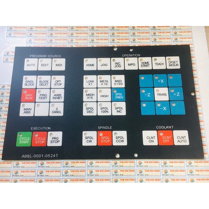 A98L-0001-0524T BÀN PHÍM MÁY CNC FANUC