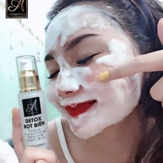 Mặt nạ sủi bọt Detox bọt biển