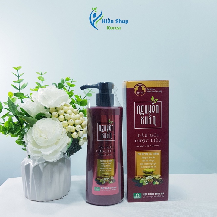 Dầu gội dược liệu nguyên xuân,sạch gàu,giảm ngứa,bồng bềnh,chiết xuất thảo dược