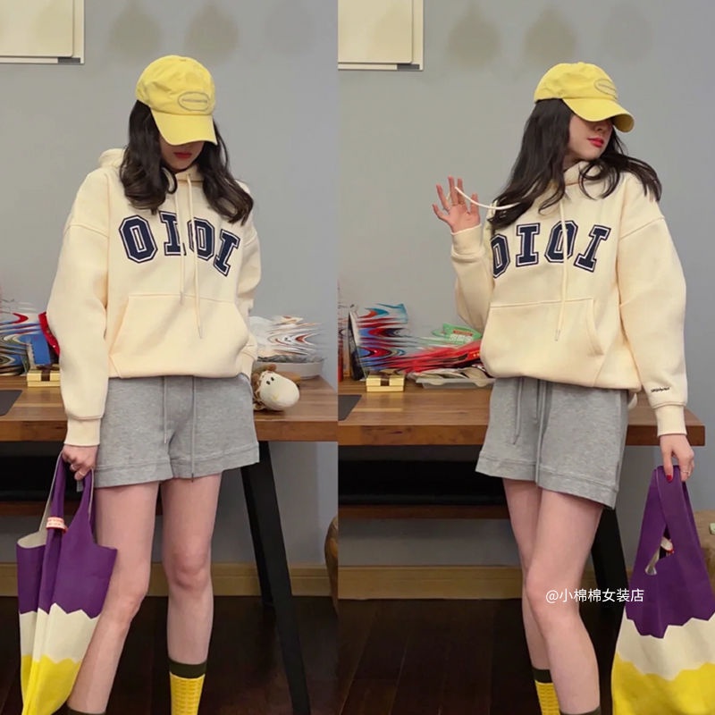 Áo Khoác Hoodie Dáng Rộng In Chữ BLACKPONK ROSE OIOI Same Thời Trang Hàn Quốc 2022 Dành Cho Nam Nữ