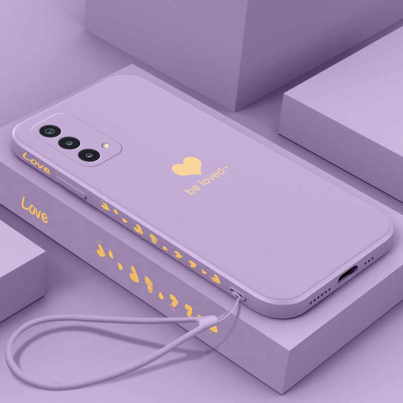 Ốp Điện Thoại silicone Màu Trơn Cho Oppo a16 a16k a54 a55 a94 a95 a74