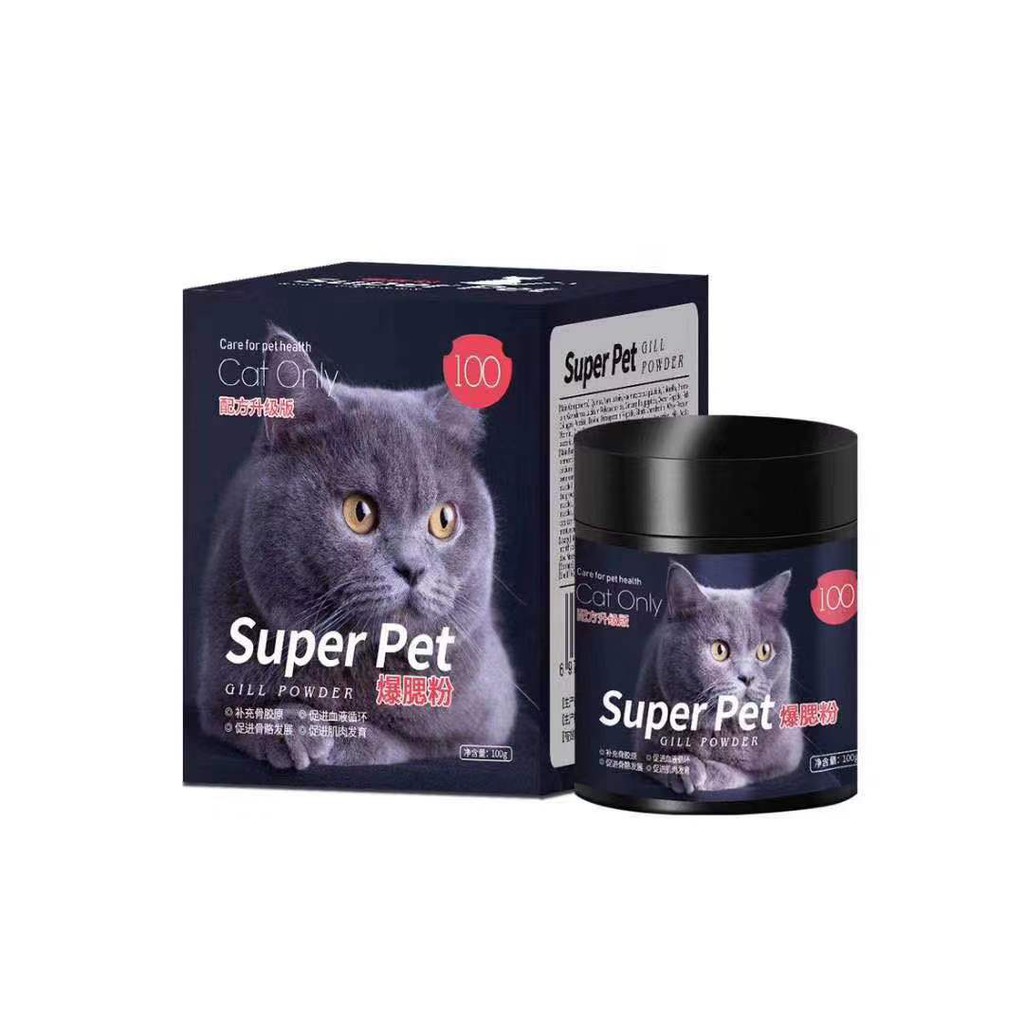 Super Pet ( 100g )- Phát triển má mèo...