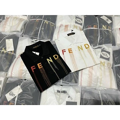 Áo Polo Nam Cổ Trụ Tay Ngắn Thêu Chữ Chất Vải Dày Dặn, Áo Phông Đẹp NN-0015-tuideocheonguc.com
