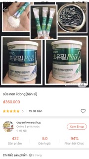 sữa non ildong