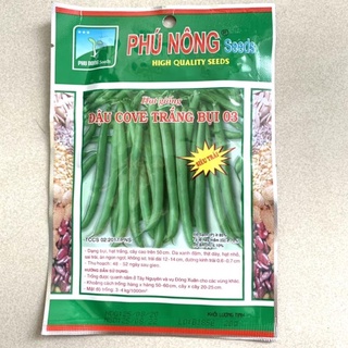 Hạt giống đậu cove trắng bụi phú nông 20gr