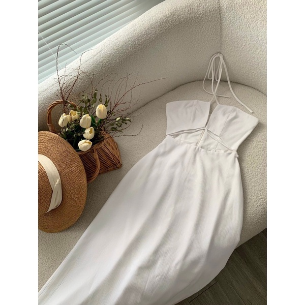 Váy maxi cut-out tôn dáng 🥦FREESHIP🥦 Váy maxi cut out cực xinh Váy có 3 màu 2 size SM