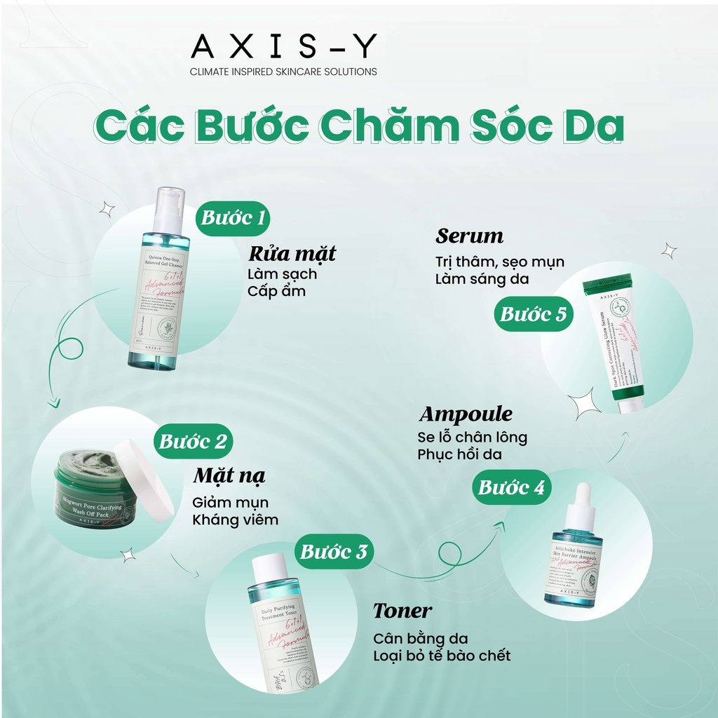 Nước Hoa Hồng Giúp Kiểm Soát Mụn Và Làm Dịu Da AXIS-Y Daily Purifying Treatment Toner 200ml